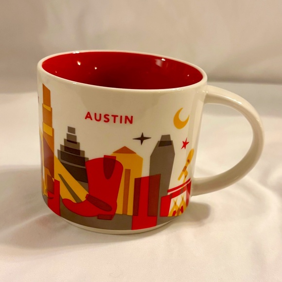 Starbucks Coffee You Are Here Austin Cup Mug 14 oz YAH Collectible - Picture 1 of 5
